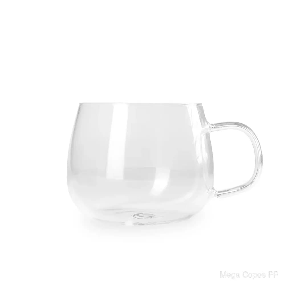 Xícara de Vidro 350ml | Mega Copos PP