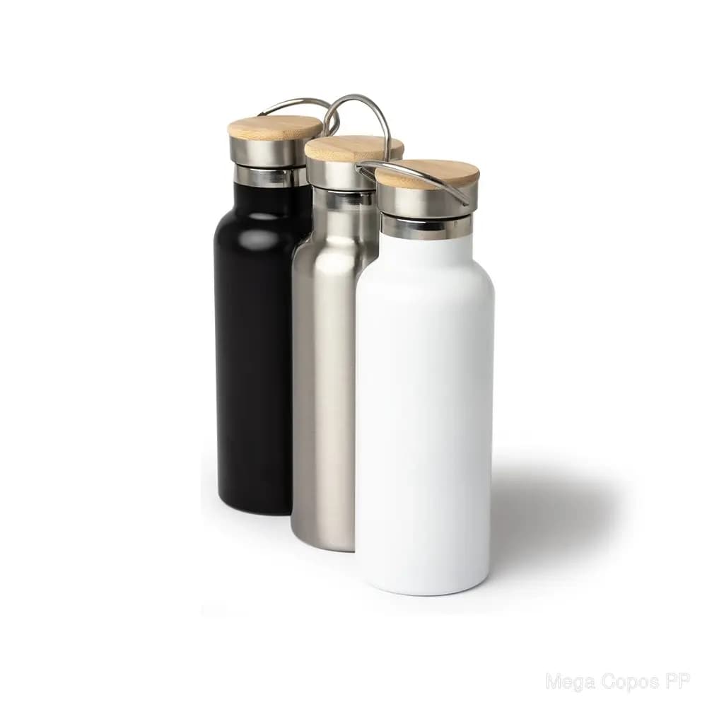 Garrafa Térmica Inox 500ml | Mega Copos PP