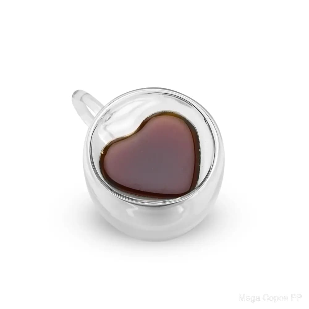 Xícara de Vidro 80ml | Mega Copos PP