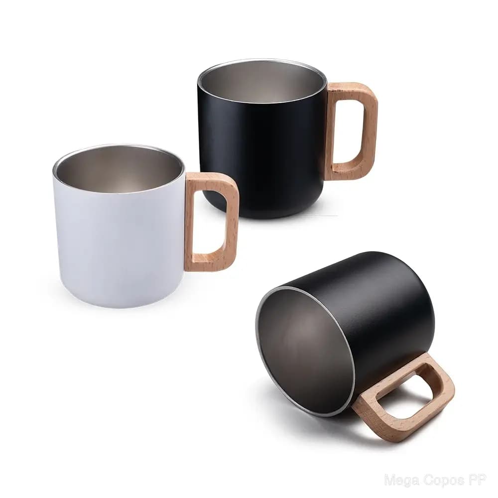 Caneca Térmica 400ml | Mega Copos PP