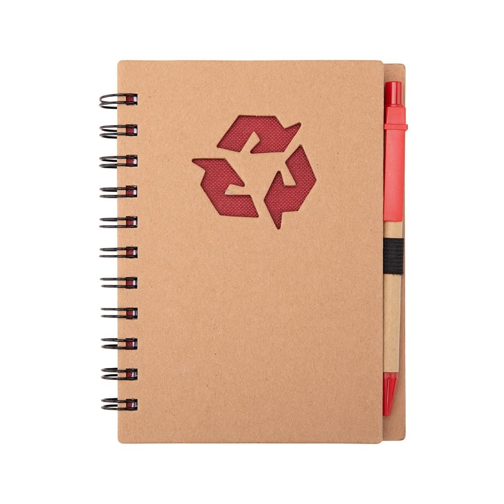 Caderno Ecológico com Caneta