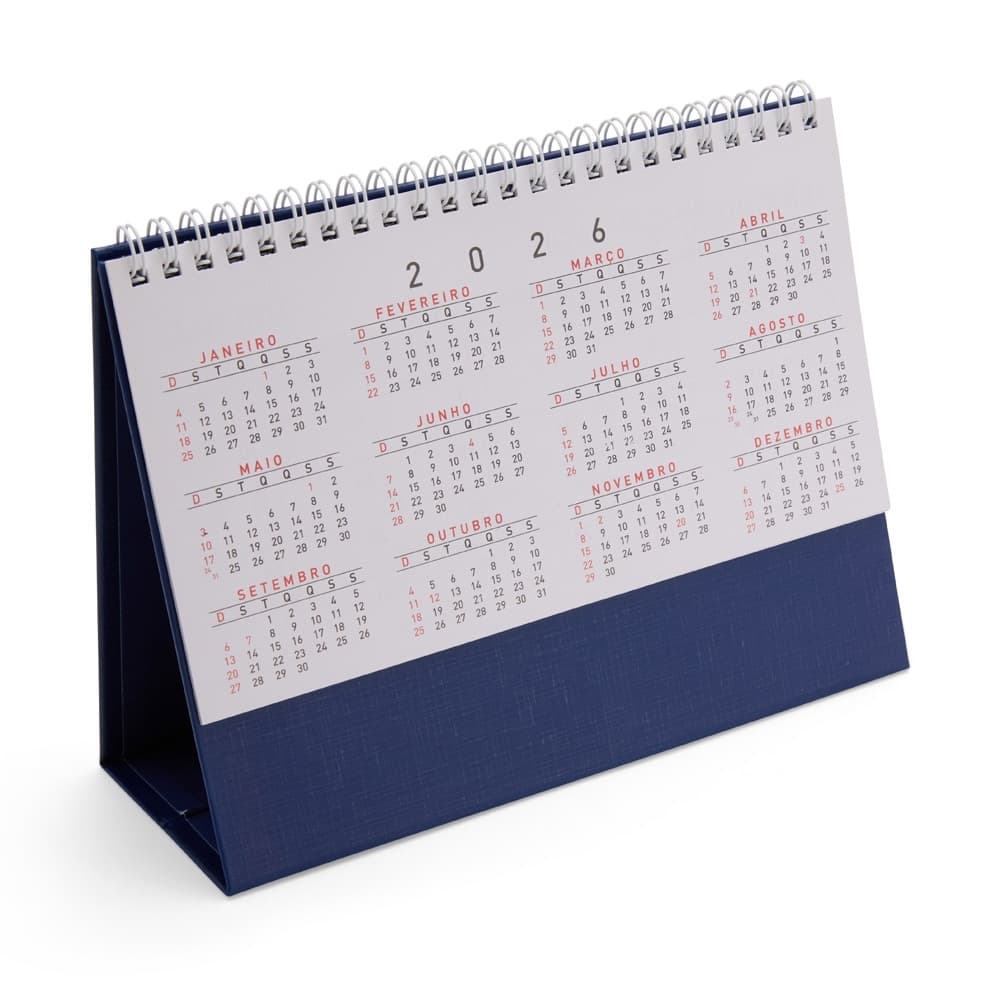 Calendário de Mesa 2026