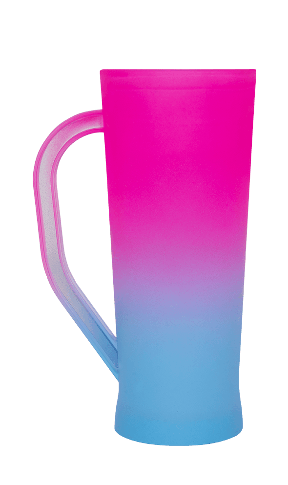 Caneca Slim 400ml Bicolor