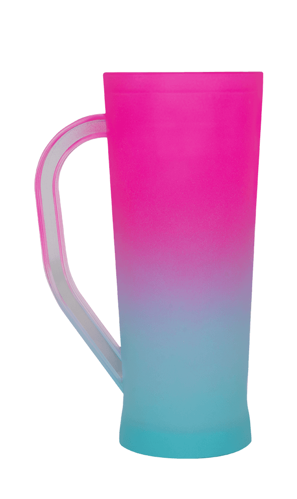 Caneca Slim 400ml Bicolor