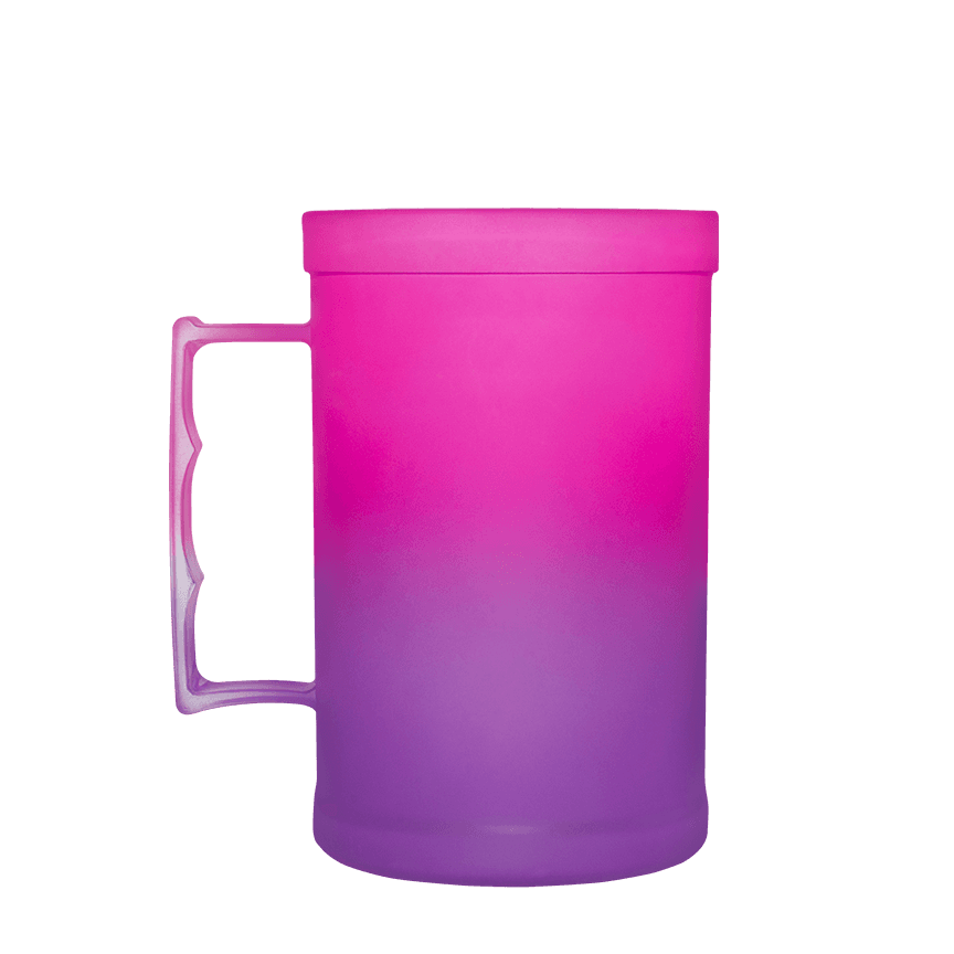 Caneca de Chopp 450ml Bicolor