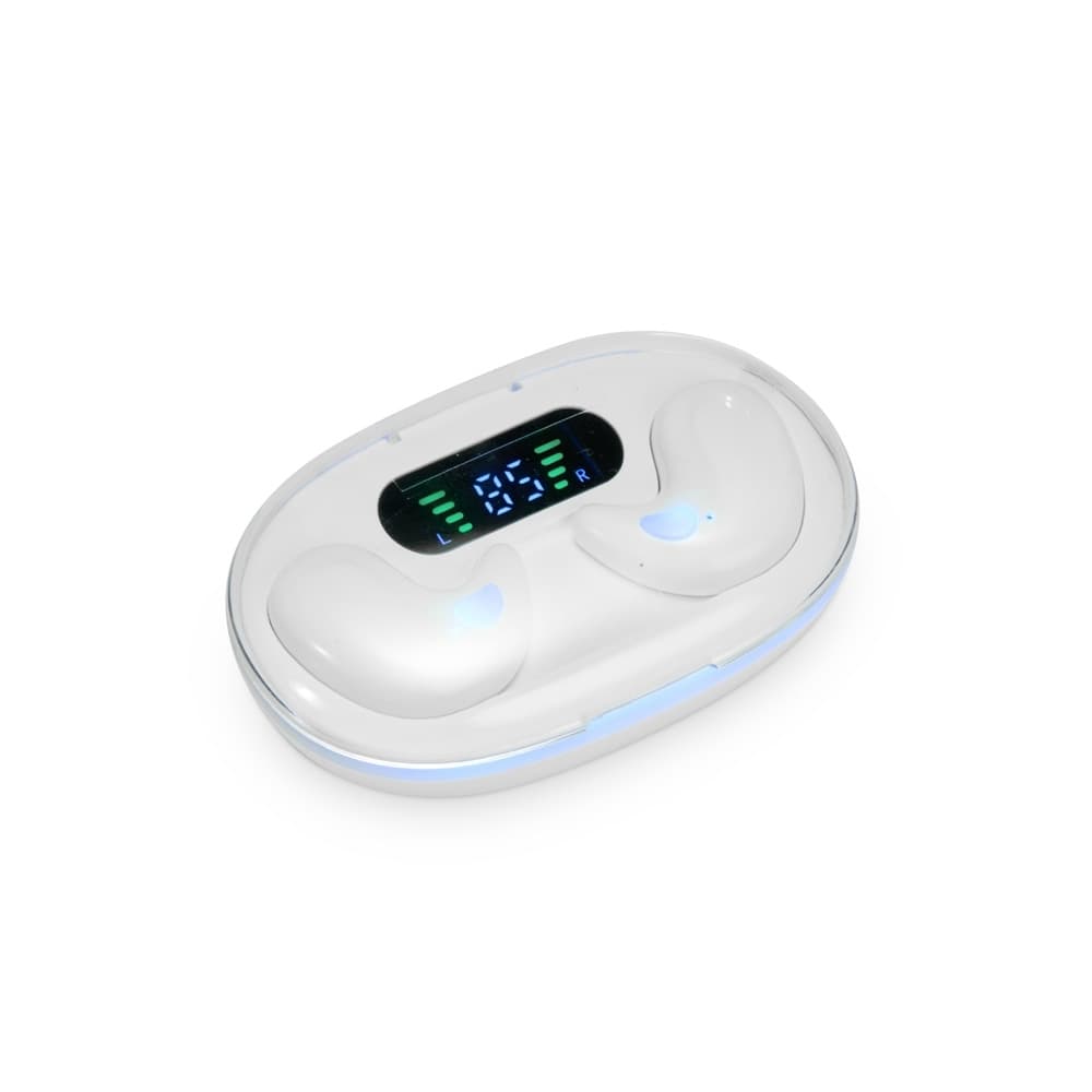 Fone de Ouvido Bluetooth com Case Carregador