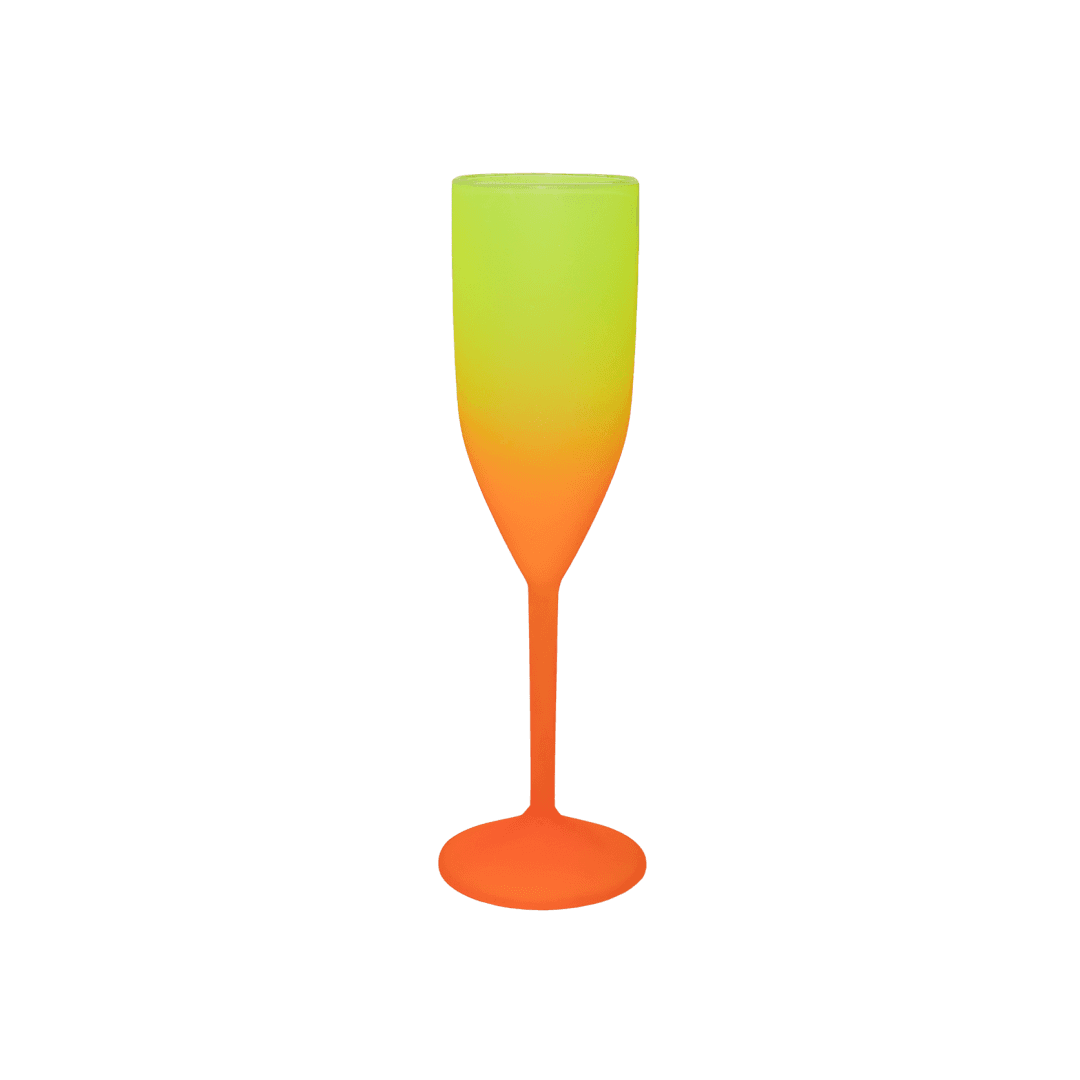 Taça Champagne 180 ML Bicolor