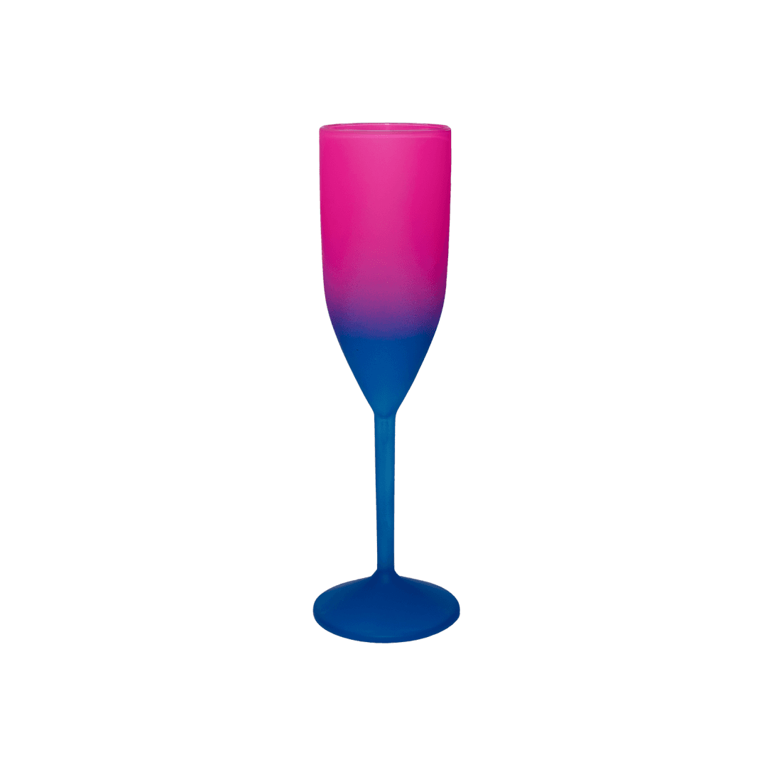 Taça Champagne 180 ML Bicolor