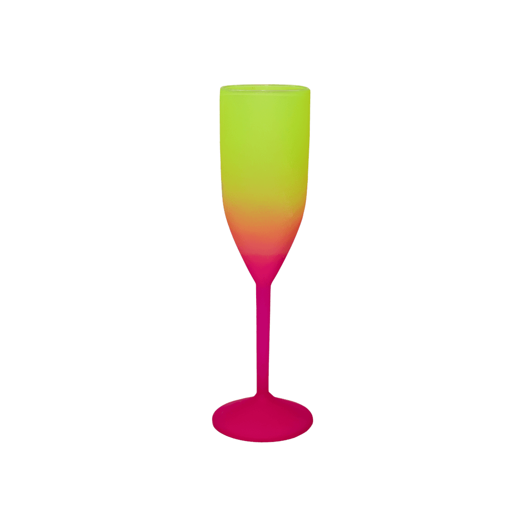 Taça Champagne 180 ML Bicolor