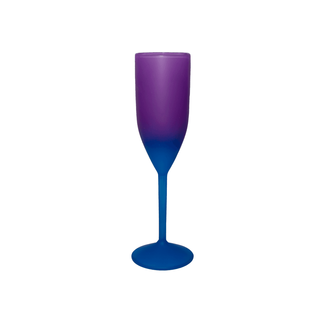 Taça Champagne 180 ML Bicolor