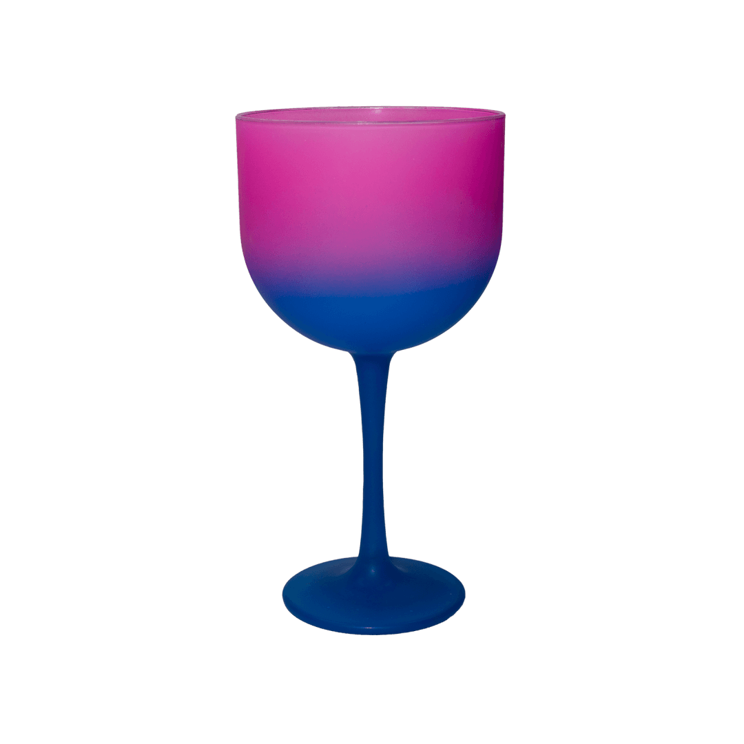Taça de Gin 600ml Bicolor